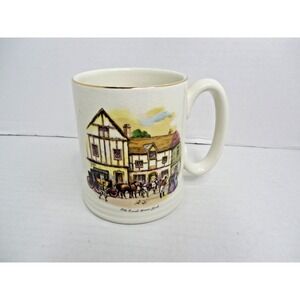 Vintage Lord Nelson Pottery "Old Coach House York" Mug / Tankard England 20 oz